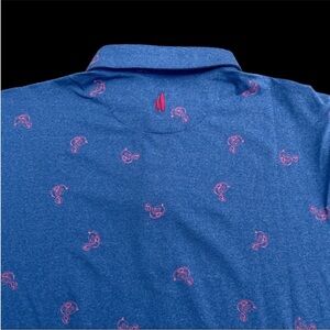 Johnnie-O Flamingo Floaty Polo Shirt